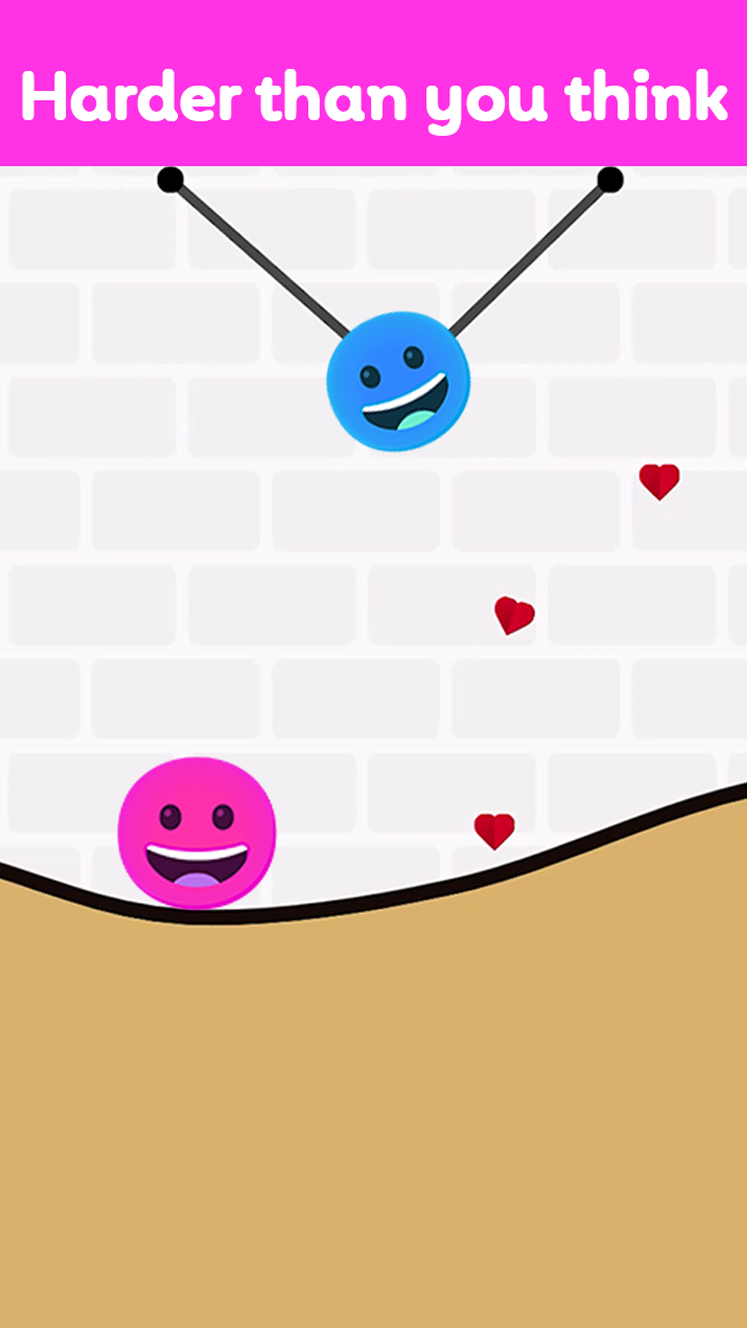 Rope Cut Balls Game Screenshot