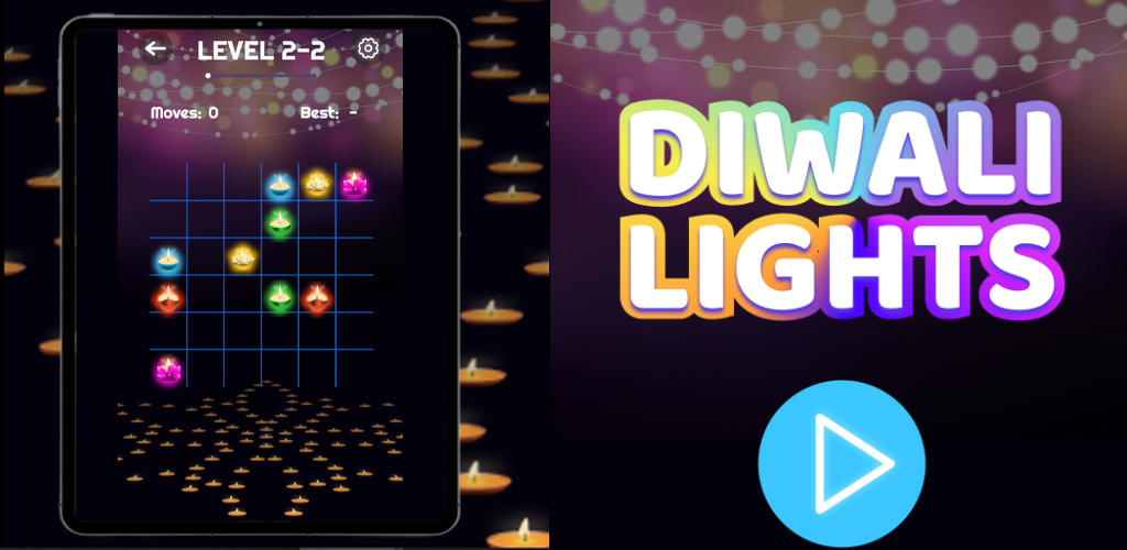 Glow Diwali Game Screenshot