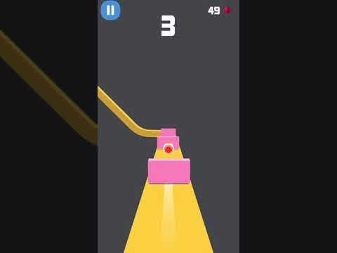 Screenshot of the video of Bendy Tracks