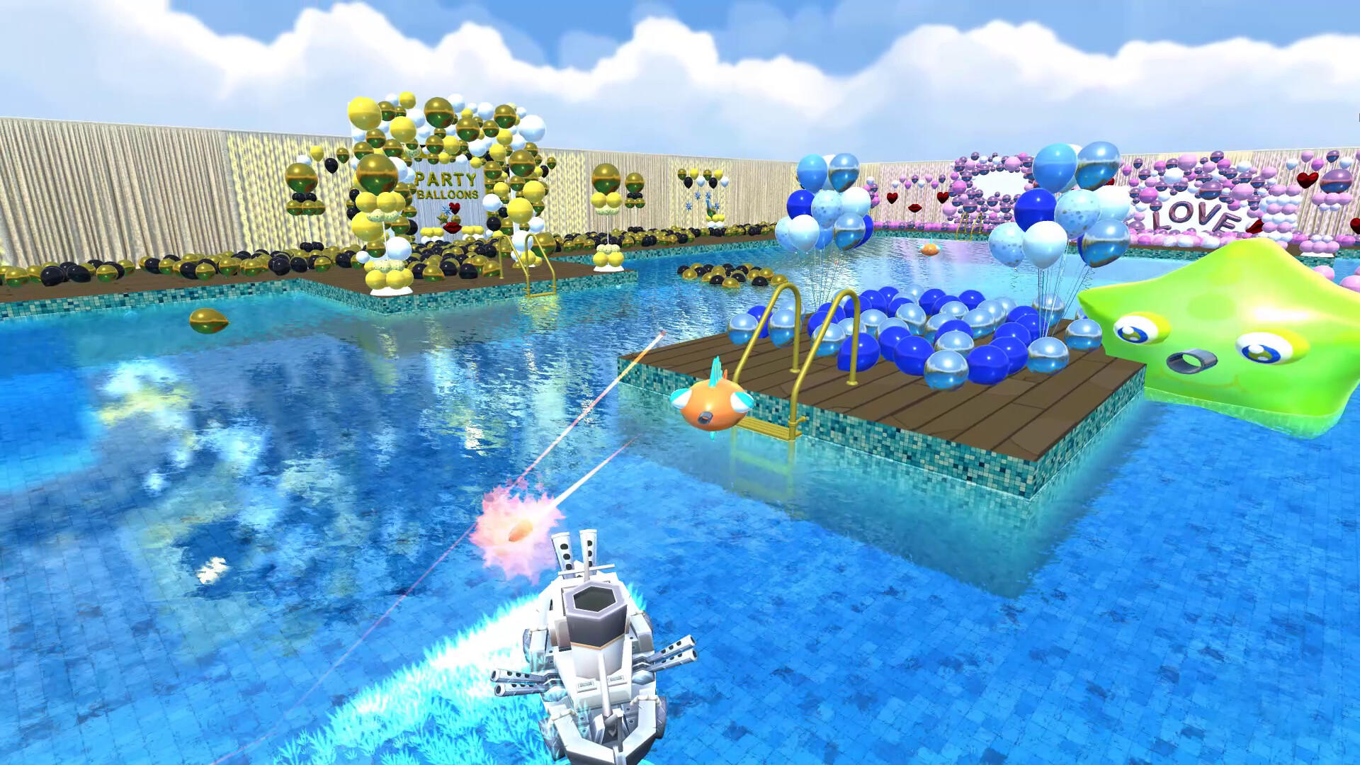 Boaty Tanks screenshot game