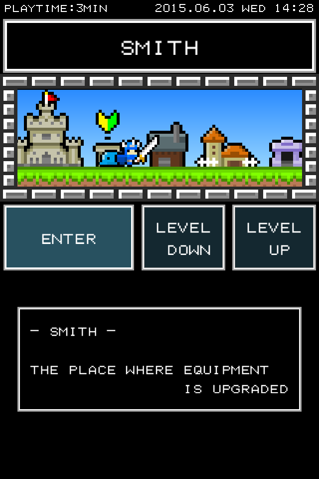 MinuteDungeon 게임 스크린샷