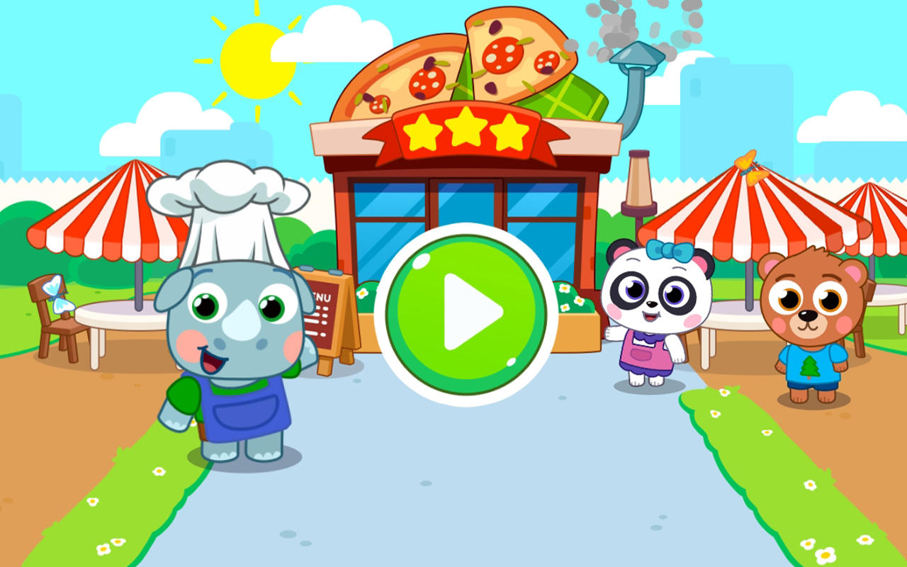 Скриншот игры Pizzeria for kids