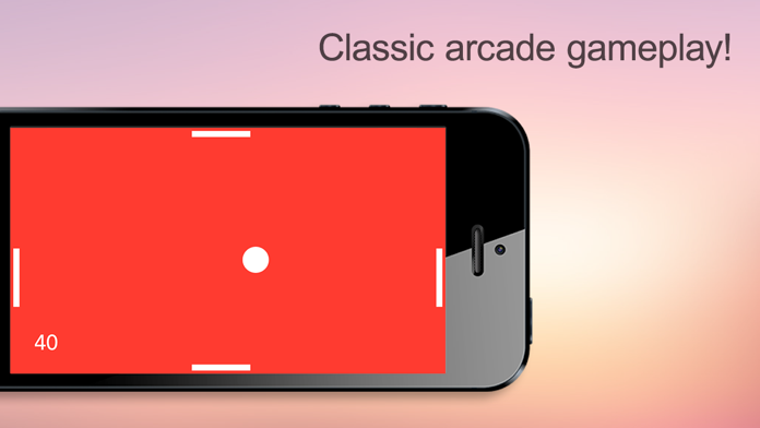 Four Sided Pong Game Screenshot