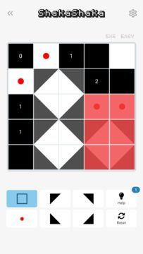 Cuplikan Layar Game ShakaShaka: Logic Puzzle Game
