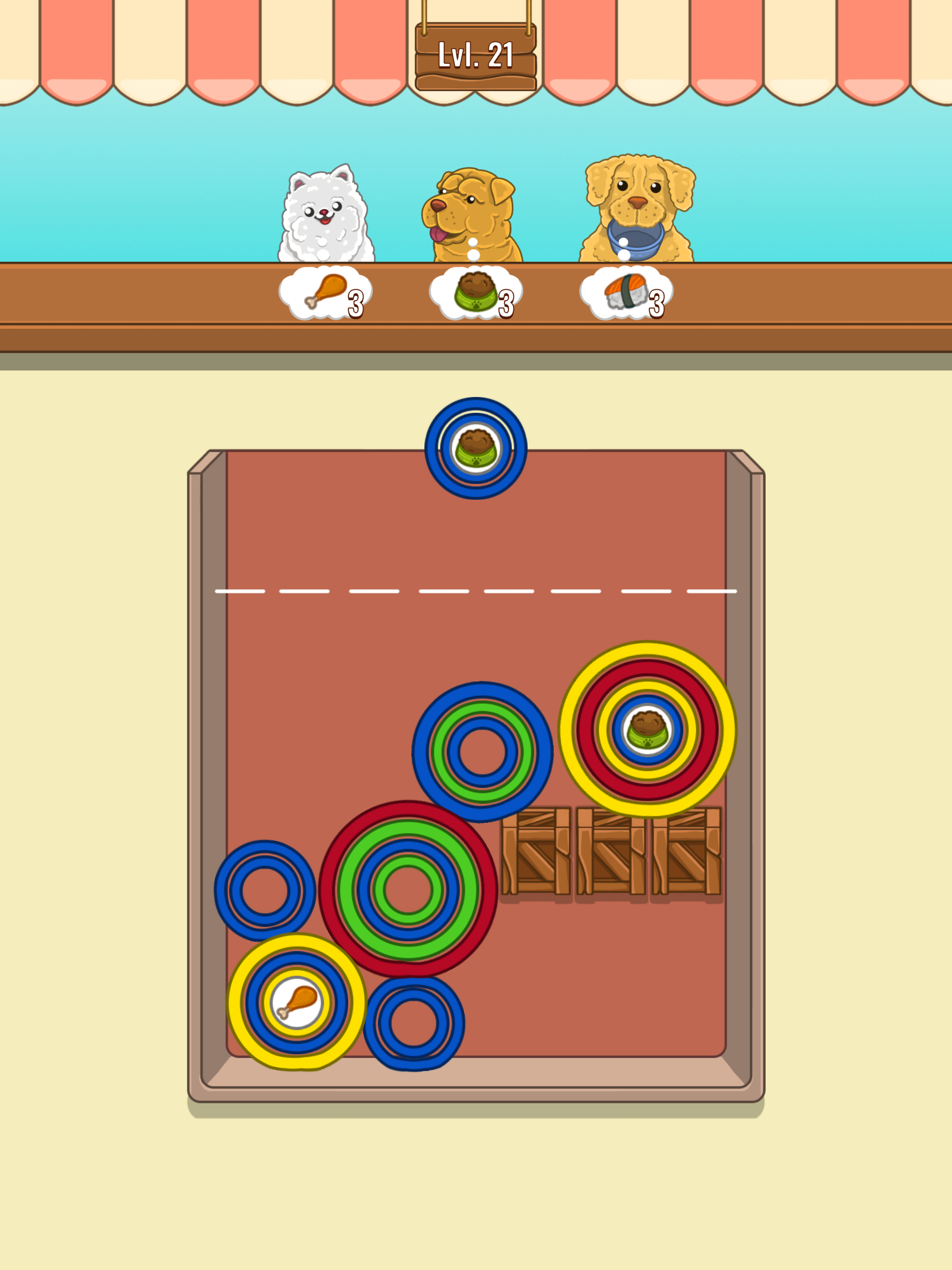 Dog's Cafe Game Screenshot