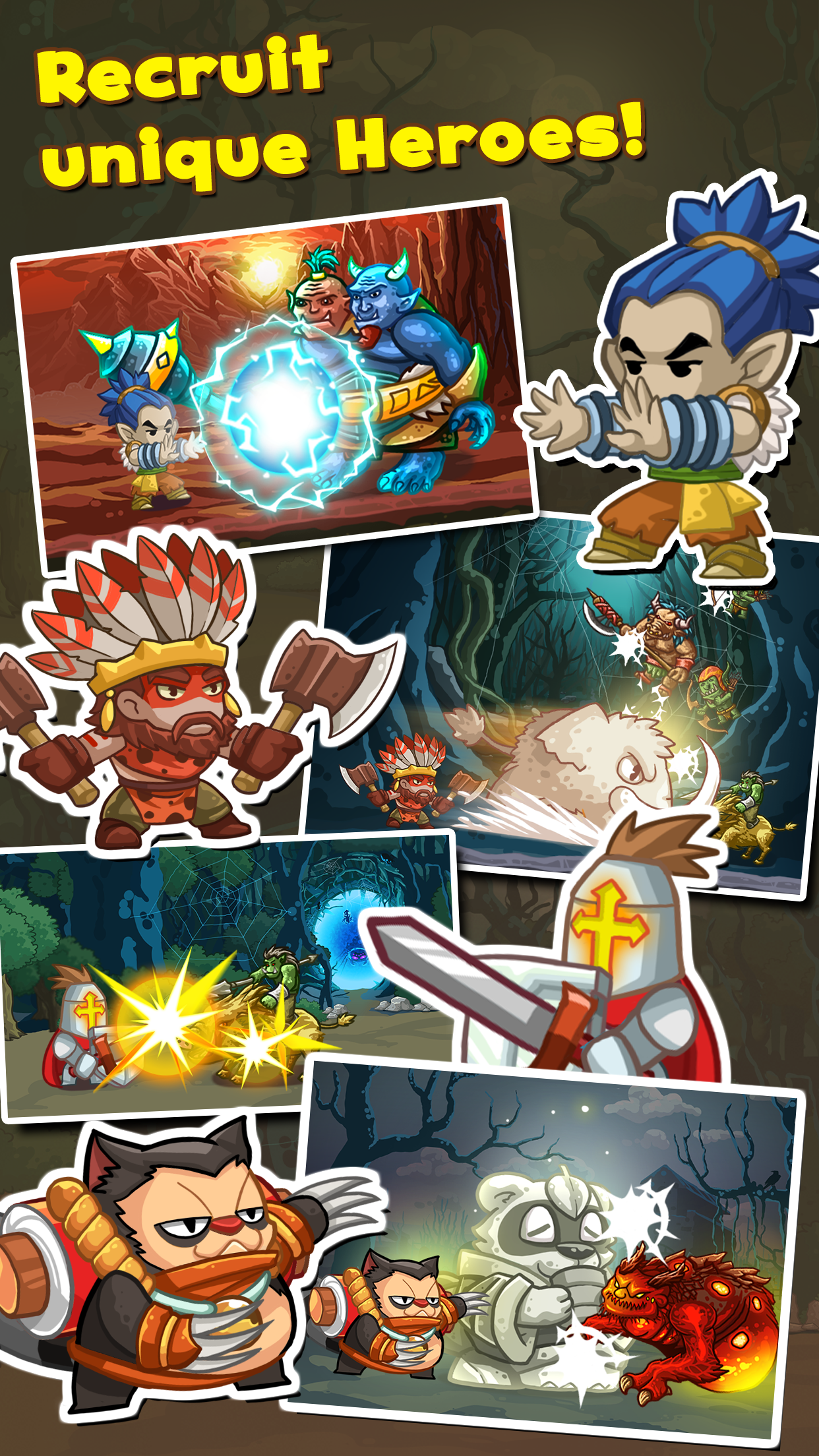Idle Clash - Tap Frontier Defender Game Screenshot