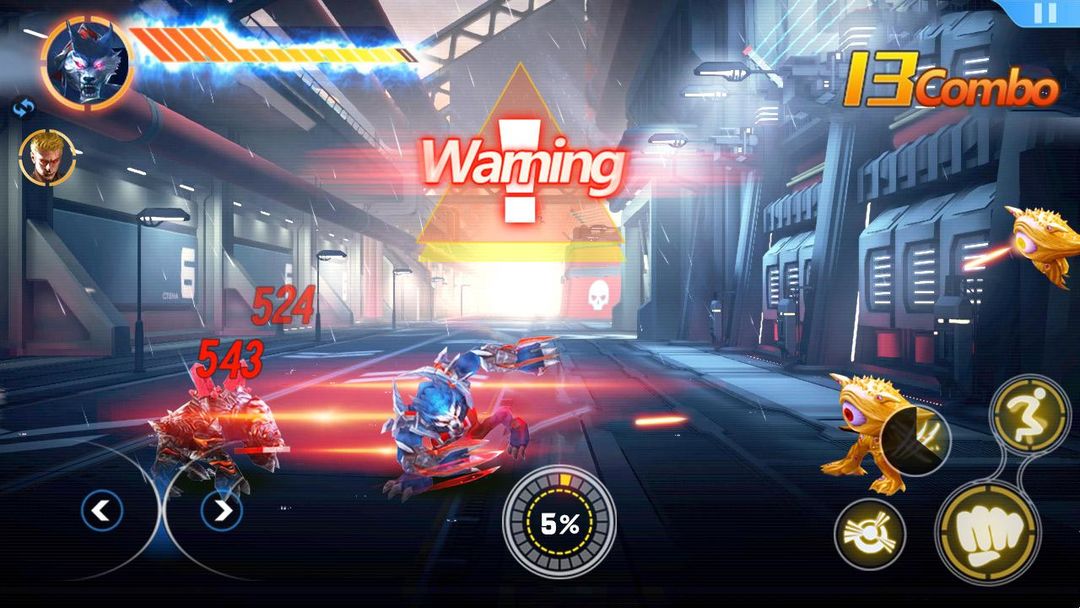 Screenshot of Ninja Wolfman-Best  Fighter