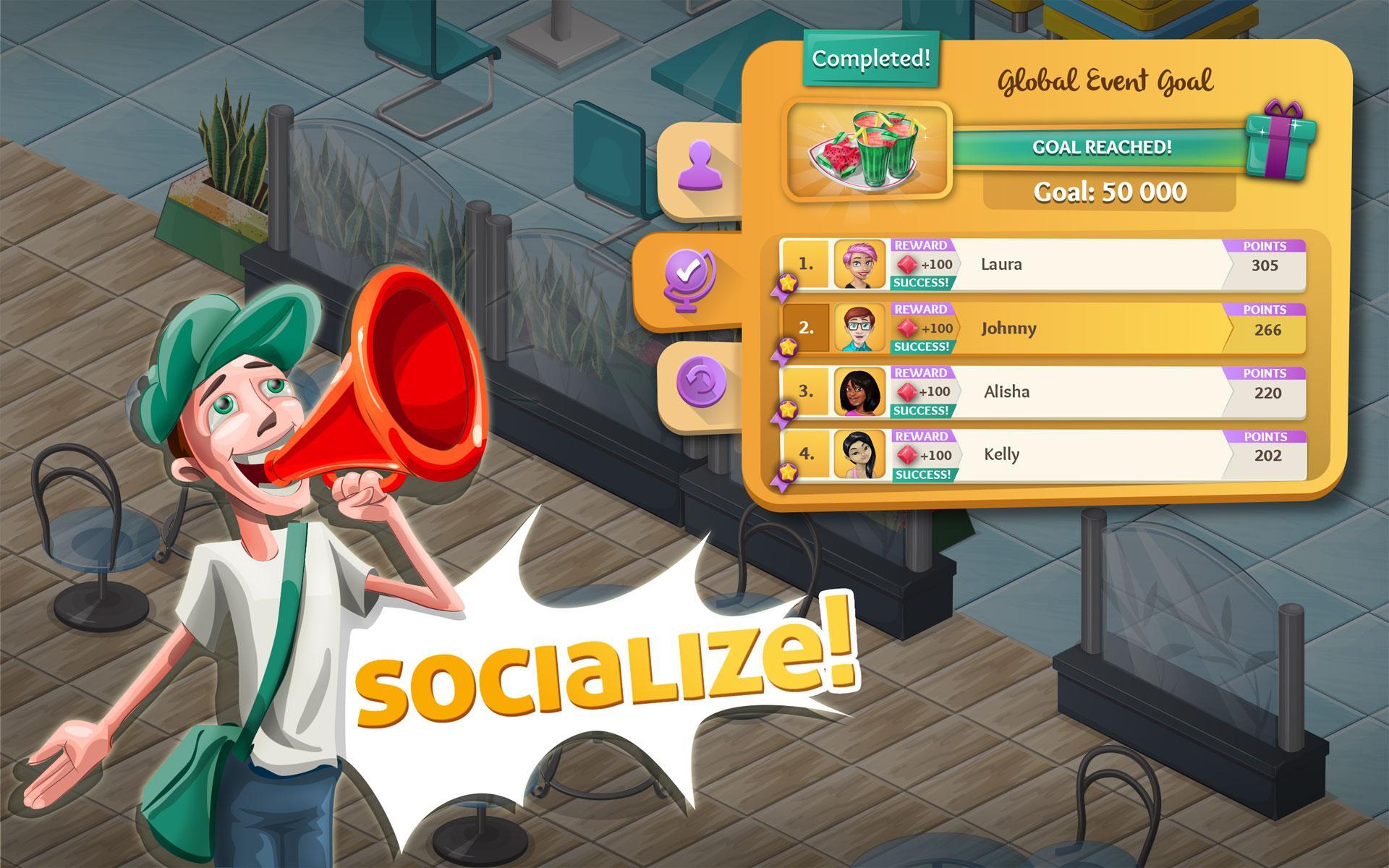 Screenshot of Chef Town: Cooking Simulation