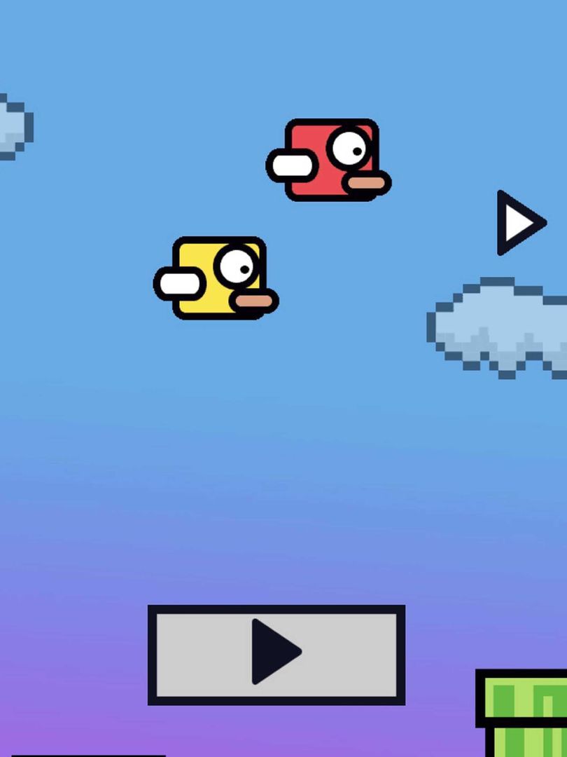 Screenshot of Flying Face:Blink Bird