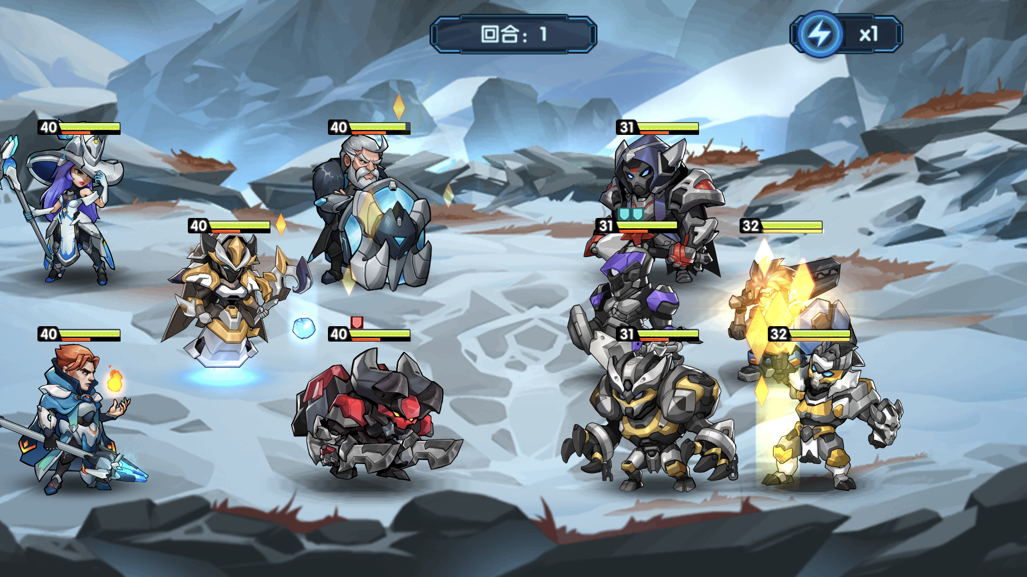 Скриншот игры 钢铁佣兵团