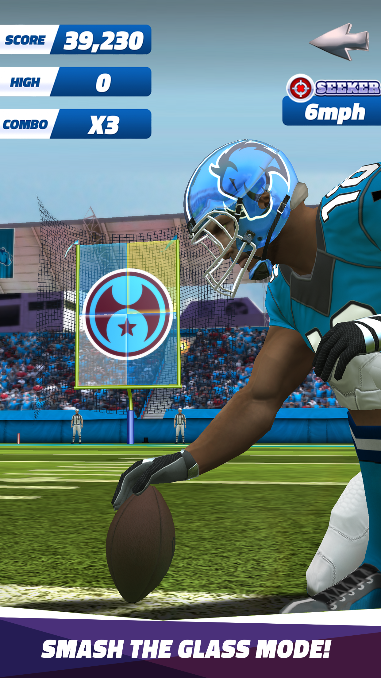 Flick Field Goal 25 Game Screenshot