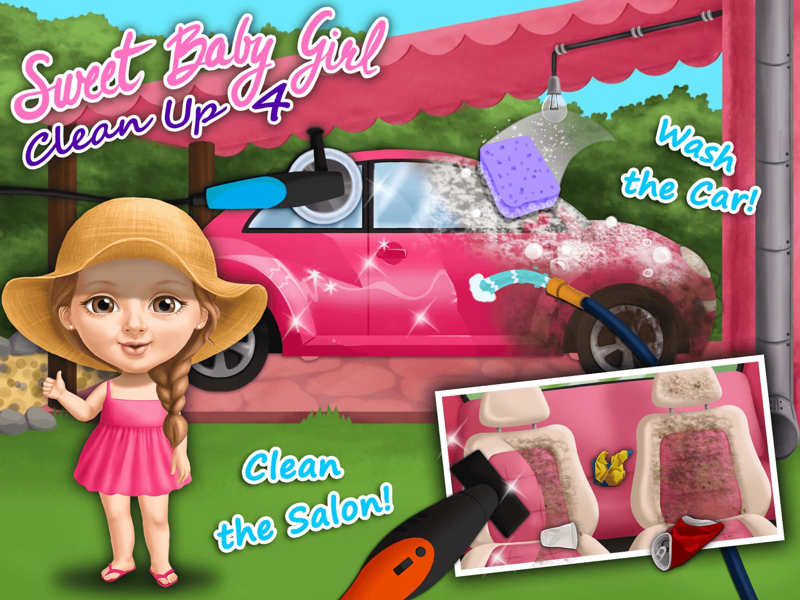 Cuplikan Layar Game Sweet Baby Girl Cleanup 4
