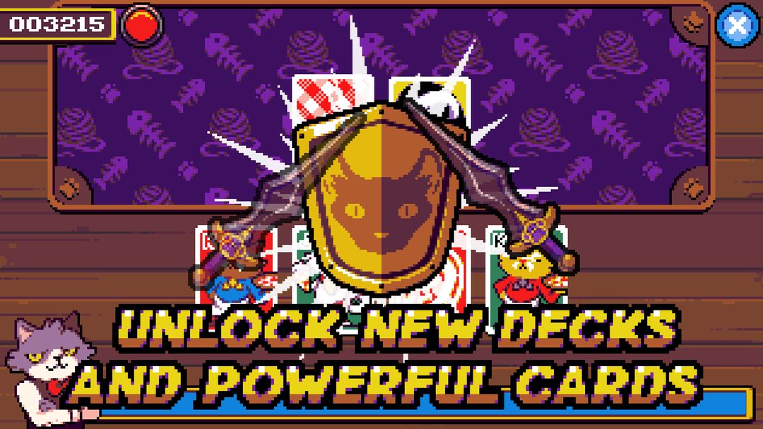 Cat Stacks Fever: endless speed card game screenshot game