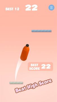 Water Bottle Flip 3D Clash Game Screenshot