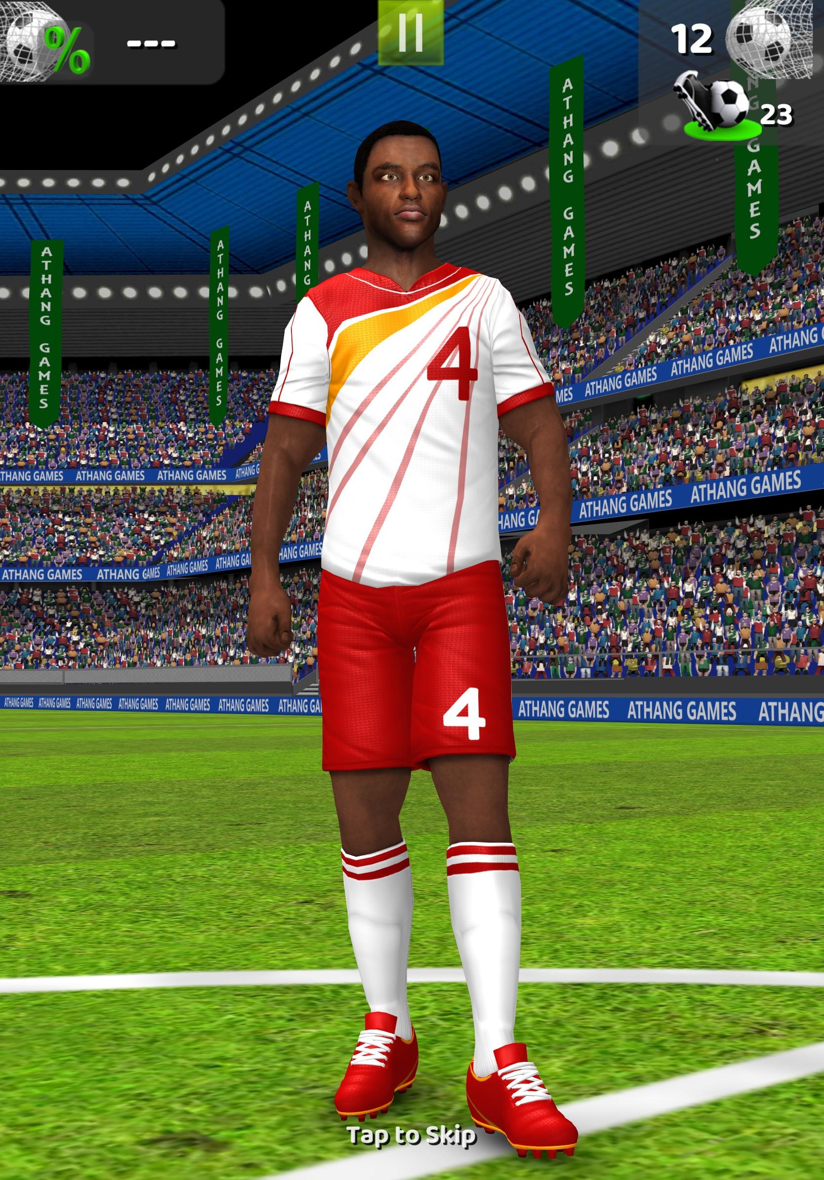 Screenshot of Soccer Game On