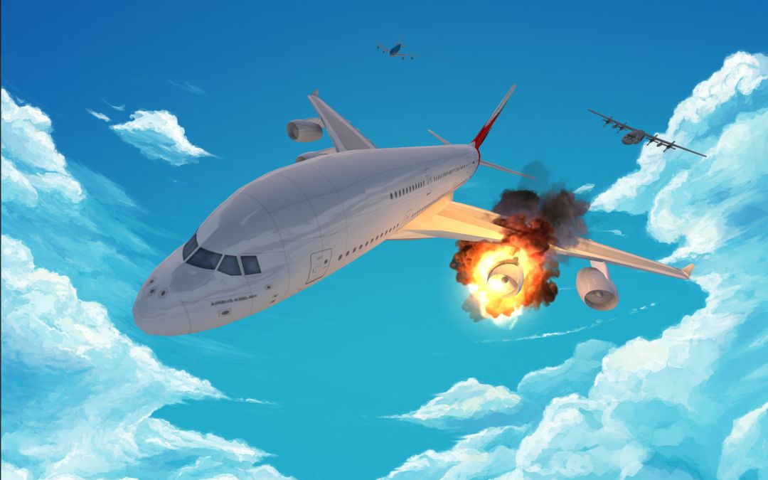 Airplane Emergency Landing 게임 스크린 샷