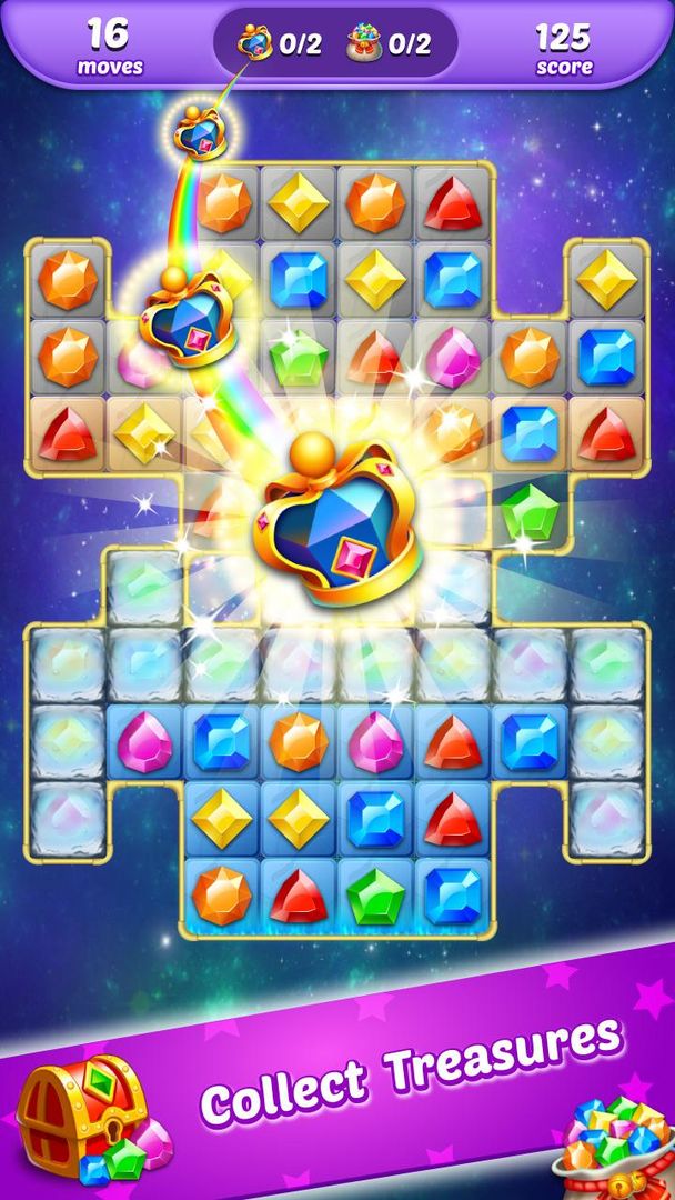 Gems Match 3: Puzzle Mania screenshot game