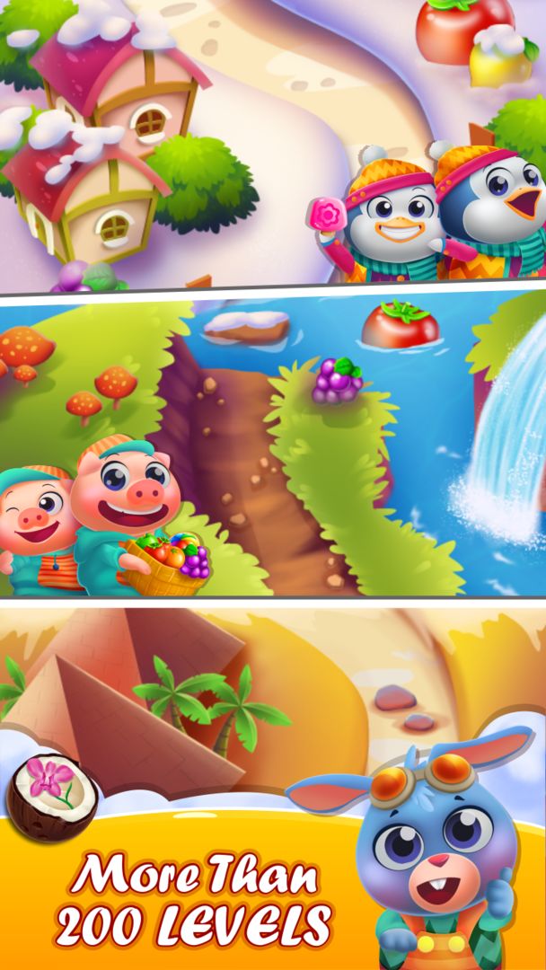 Magic of Oz: Fruit puzzle screenshot game
