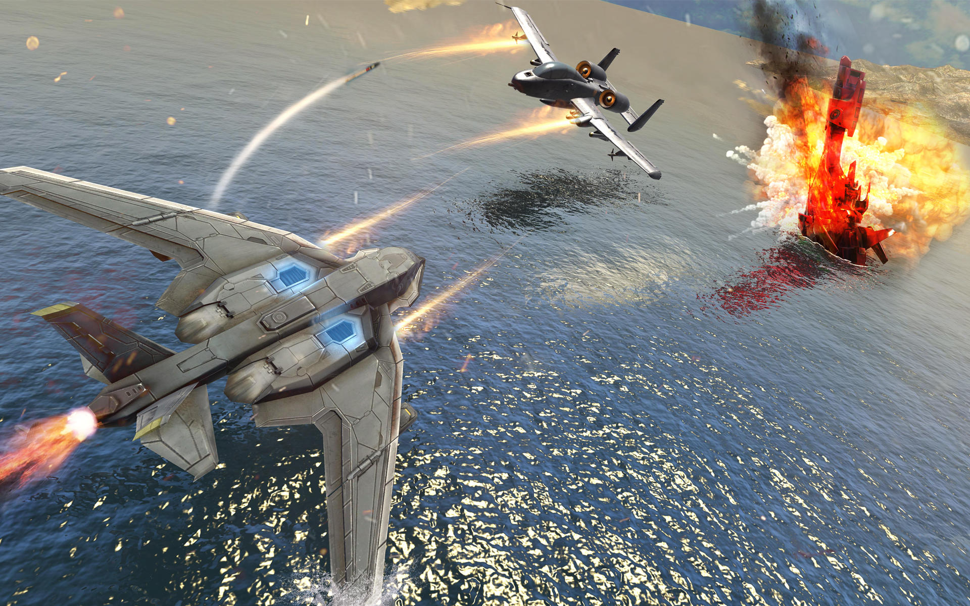 Modern War : Fighter Jet Games screenshot game