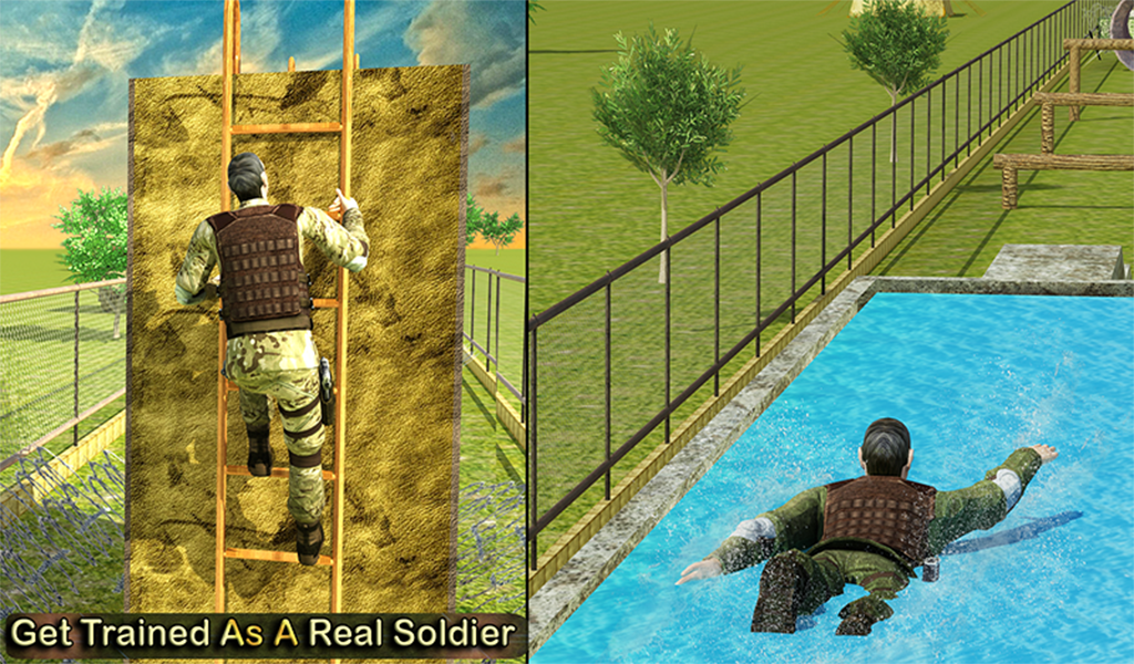 Screenshot of US Army Training Heroes Game
