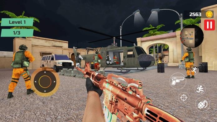 Desert Missions Gun Fight 3D ภาพหน้าจอเกม