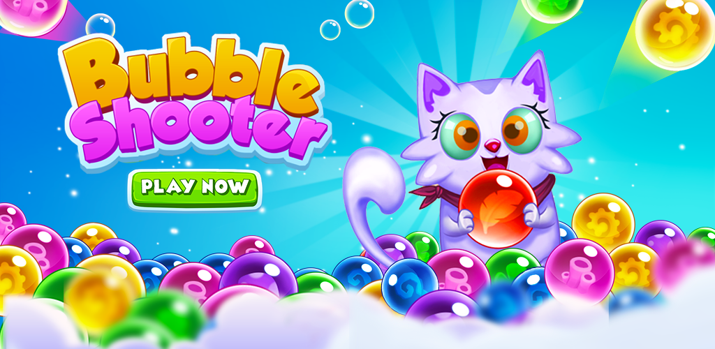 Banner of Bubble Shooter: Kostenloses Katzen-Pop-Spiel 1.03