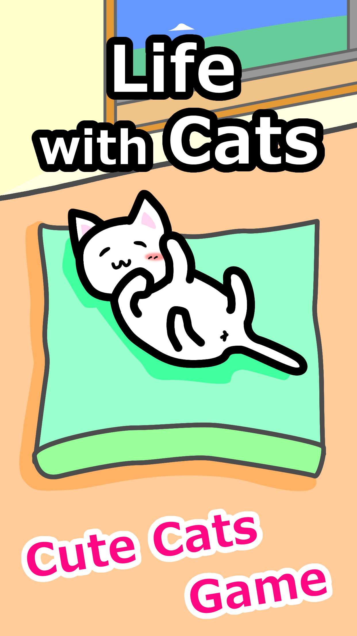 Screenshot 1 of Vida com gatos - jogo relaxante 2.1.0