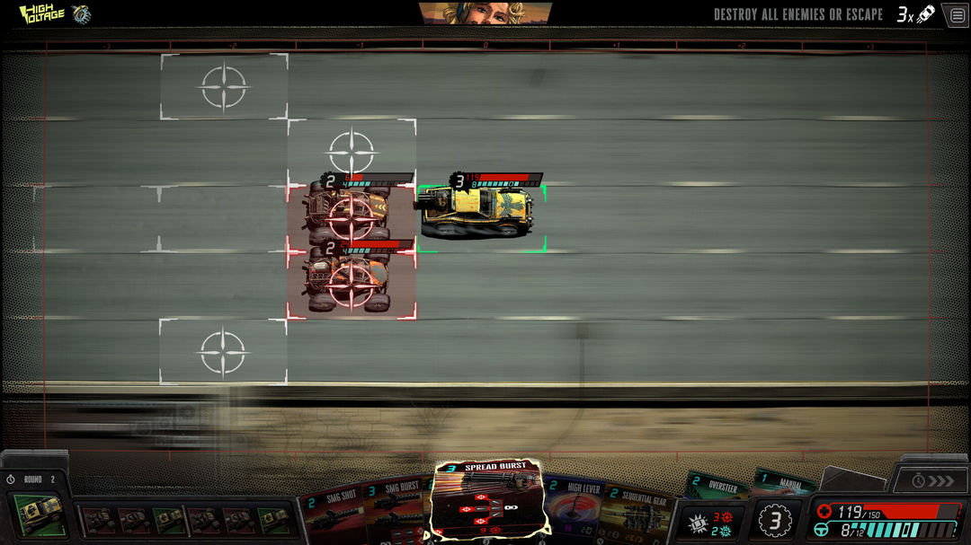 Screenshot of Death Roads: Tournament Prologue