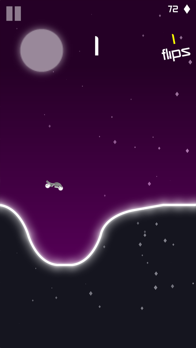 Screenshot of Neon Rider
