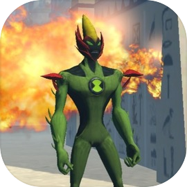 Ben Cosmic Alien Destroy