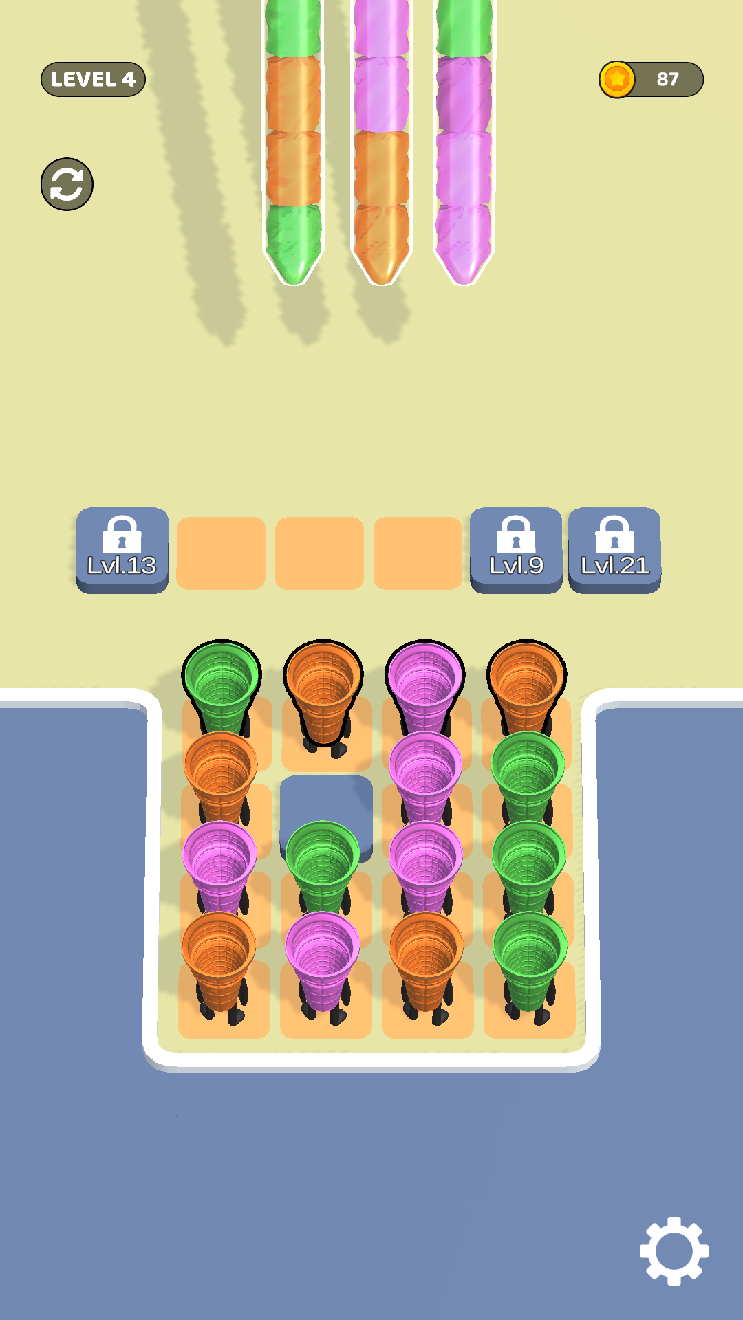 Ice Cream Jam ภาพหน้าจอเกม