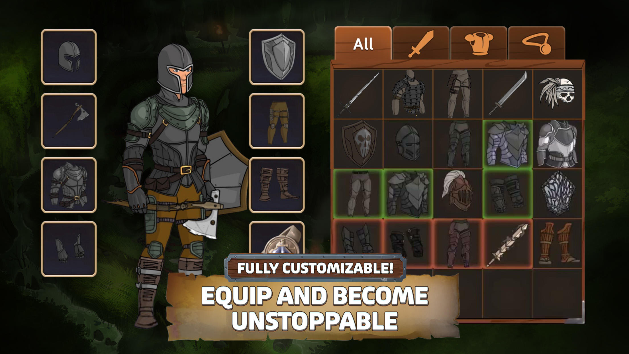 Obsidian Knight — RPG Games Game Screenshot