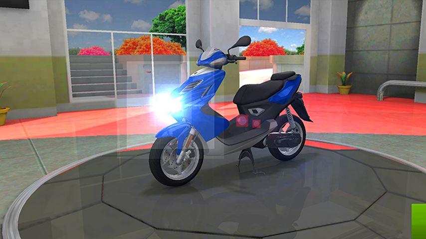 Motor Simulator On Extreme Race screenshot game