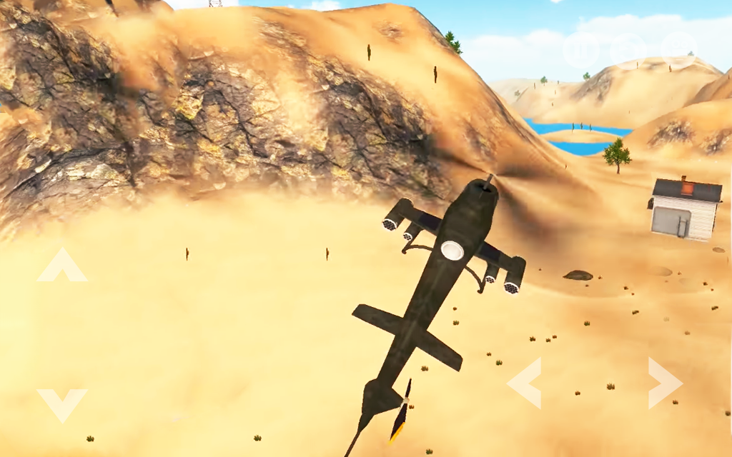 Screenshot 1 of सेना हेलीकाप्टर सिम्युलेटर: गनशिप अटैक गेम 3 डी 1.9
