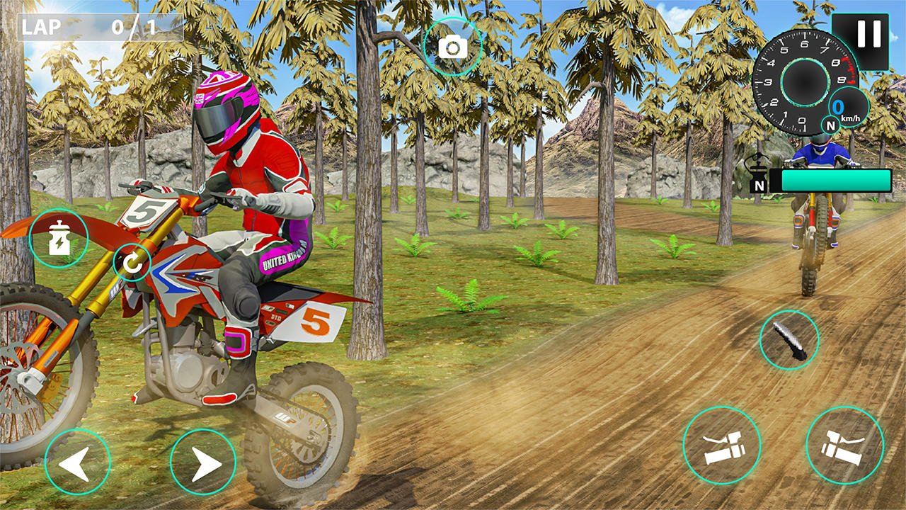 Screenshot of Bike Racing game 3d bike games