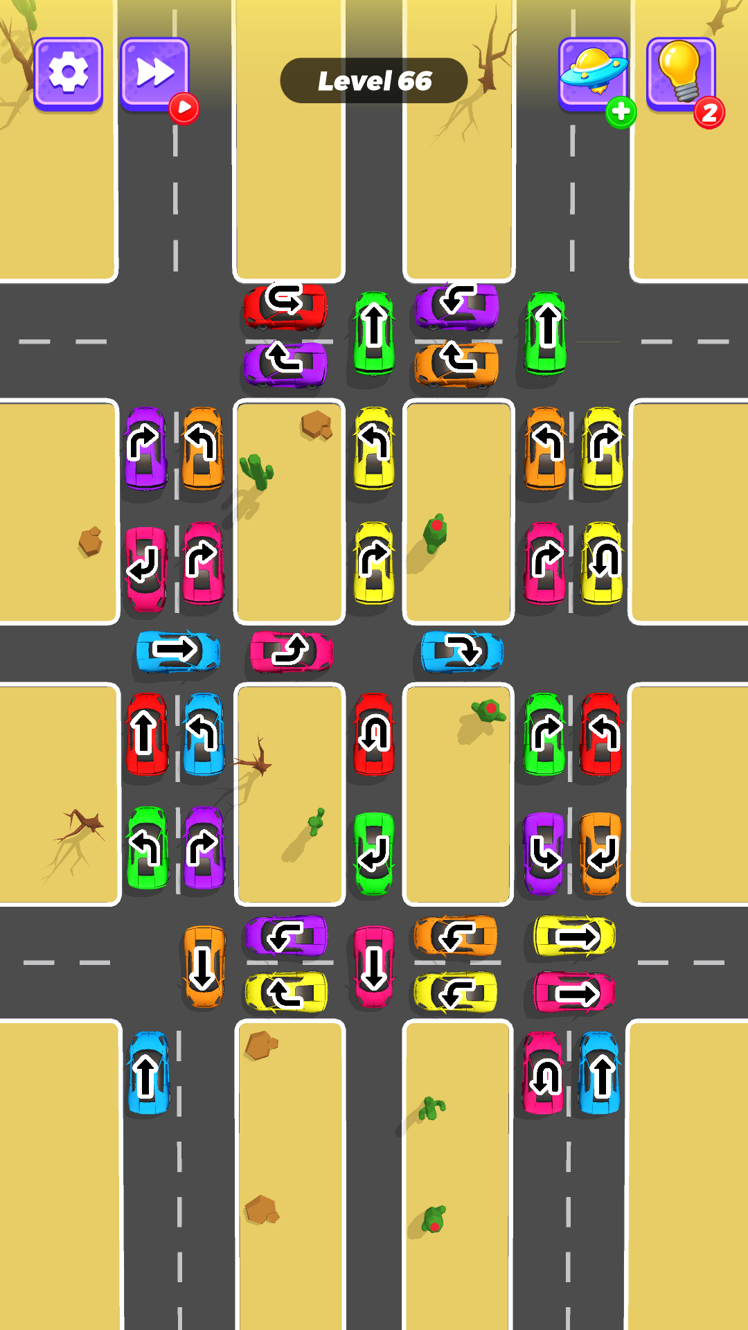 Highway Jam Puzzle 게임 스크린샷