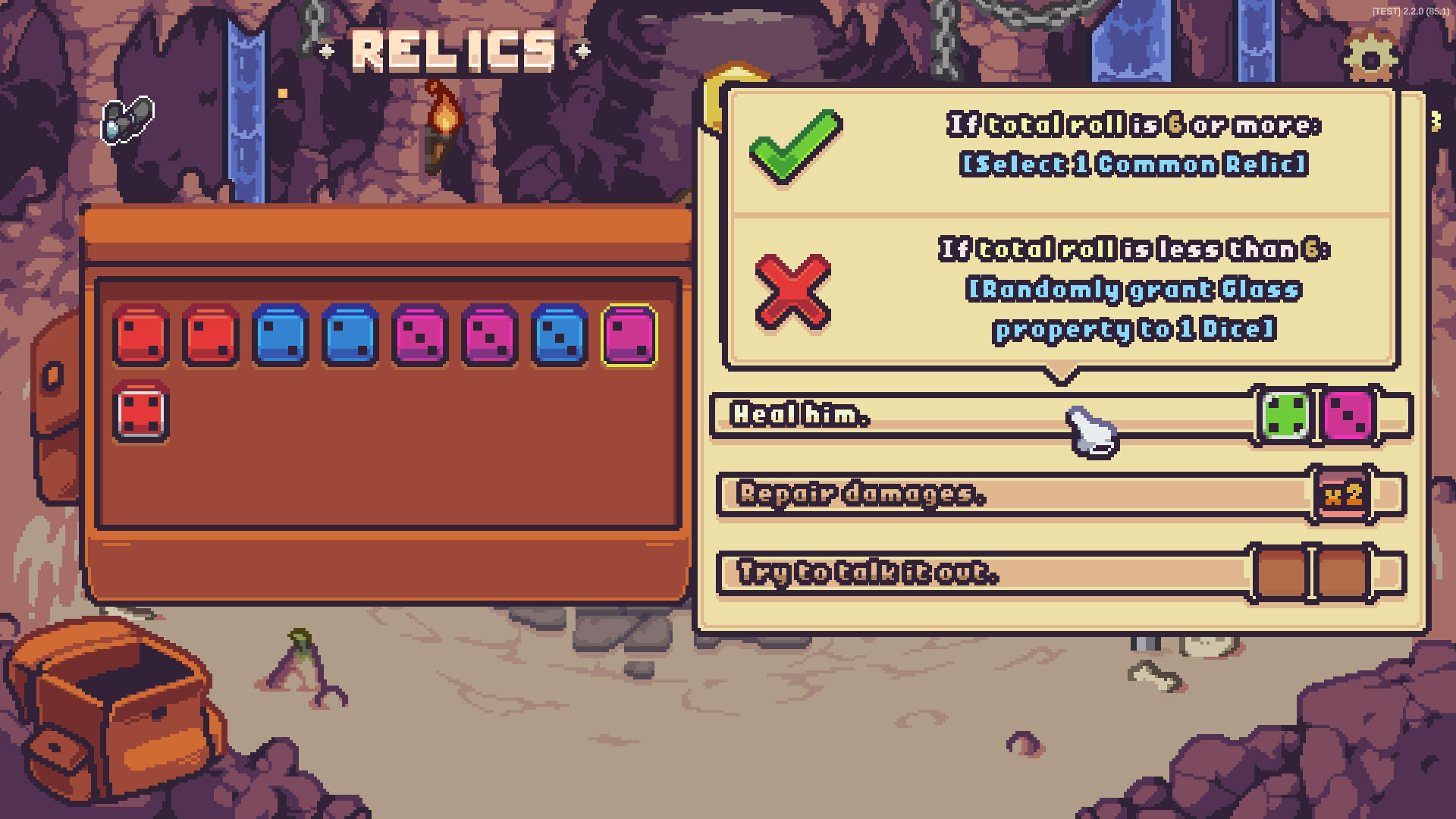 Die in the Dungeon: Origins Game Screenshot