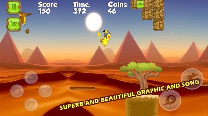 Screenshot of Super Pika Pharaoh World