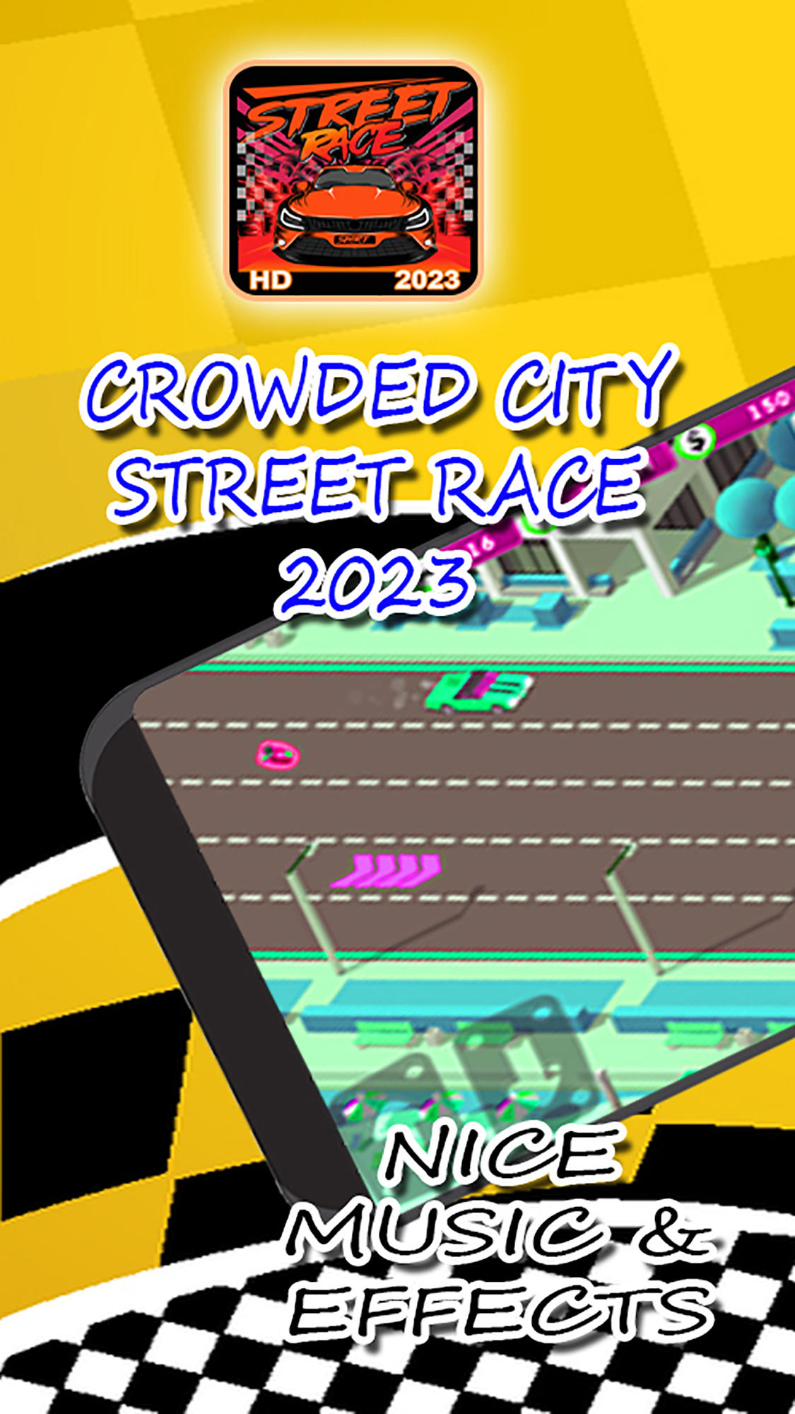 Crowd City Street-Race 2023 게임 스크린샷