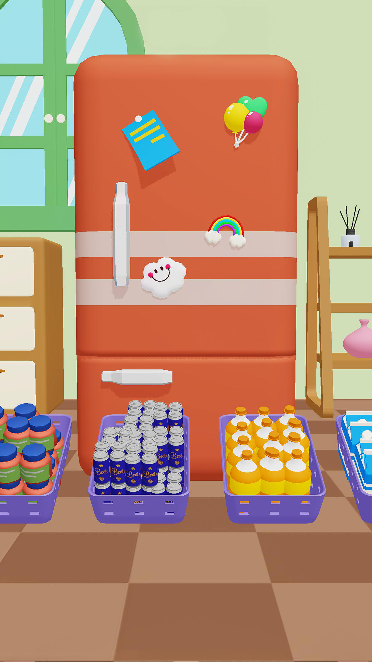ASMR Organize: Fill the Fridge Game Screenshot