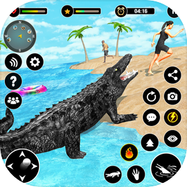 Angry Crocodile Game: New Wild Hunting Games