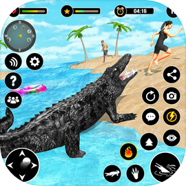 Animal Crocodile Attack Sim