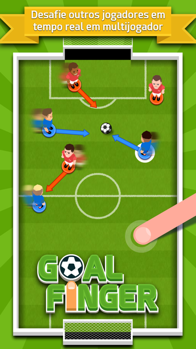 Captura de Tela do Jogo Goal Finger