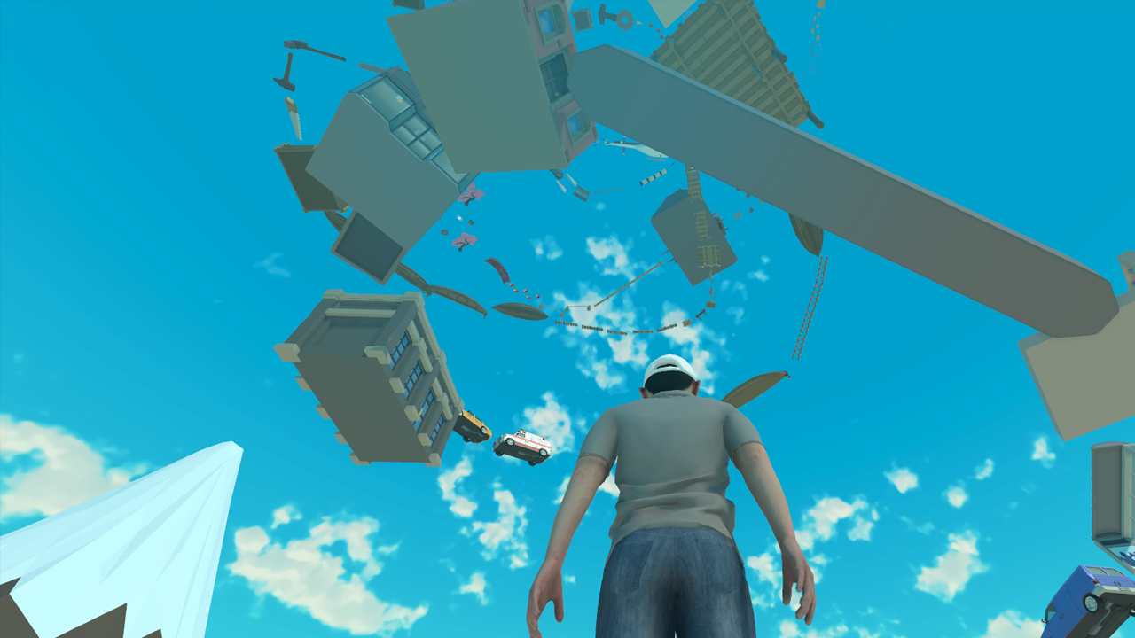Screenshot of Only Jumping Up! Parkour Game