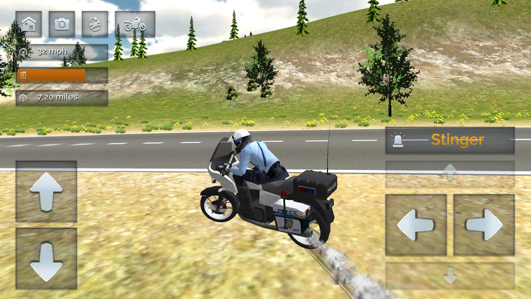 Police Motorbike Duty ภาพหน้าจอเกม