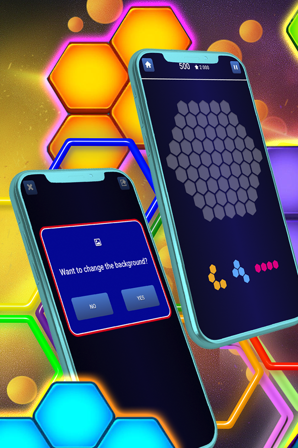 Hexagon Hex Game Screenshot