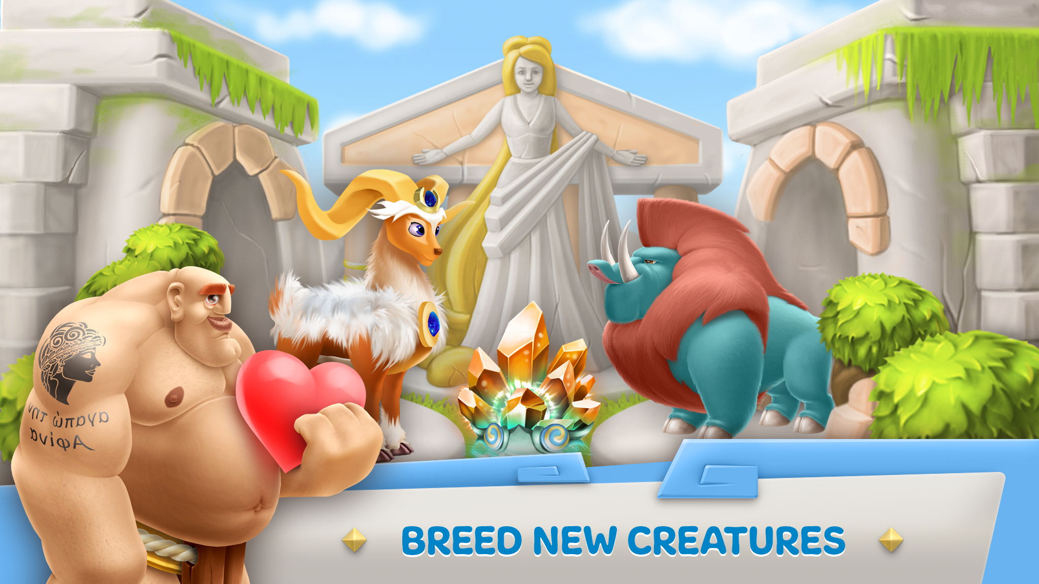 Legends Of Olympus: Farm & City Building Games Game Screenshot