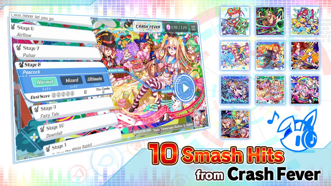 Screenshot of Sonic Beat feat. Crash Fever