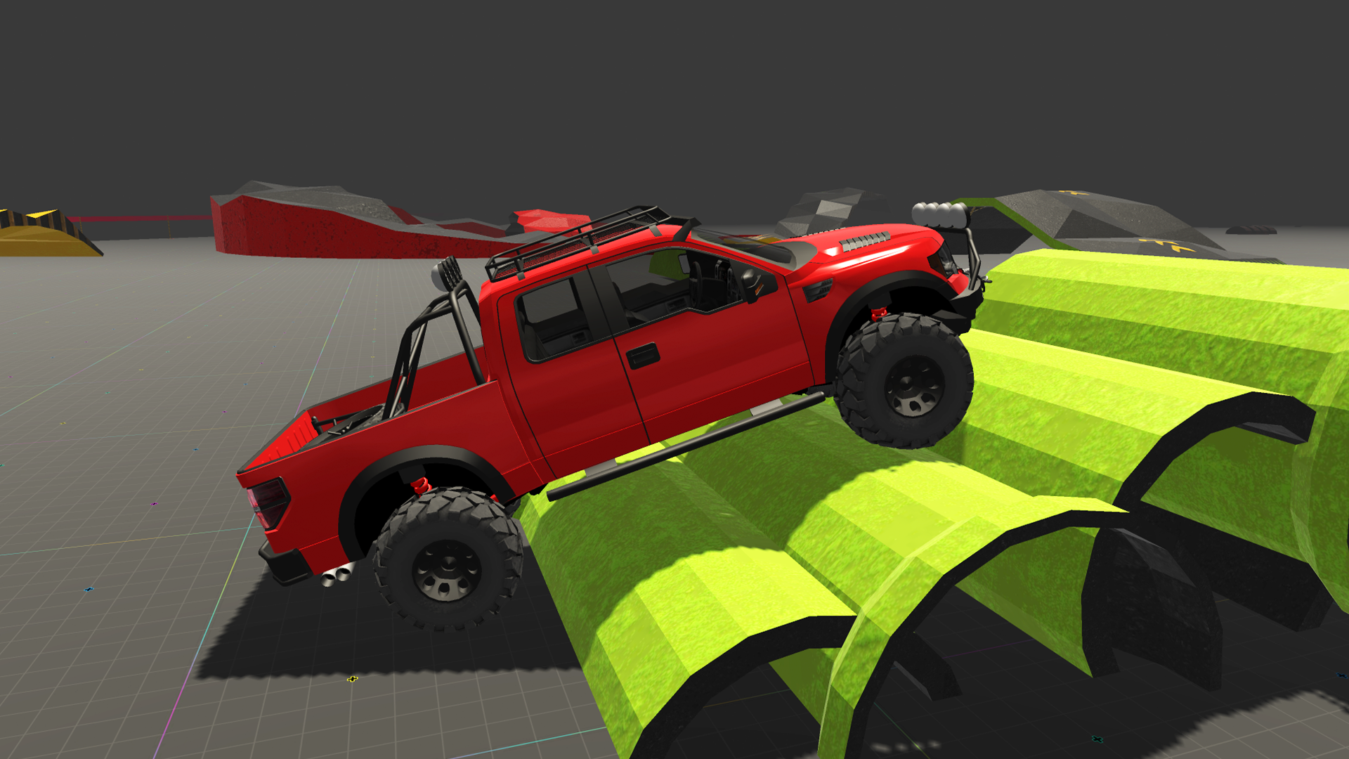 Project : Offroad Game Screenshot