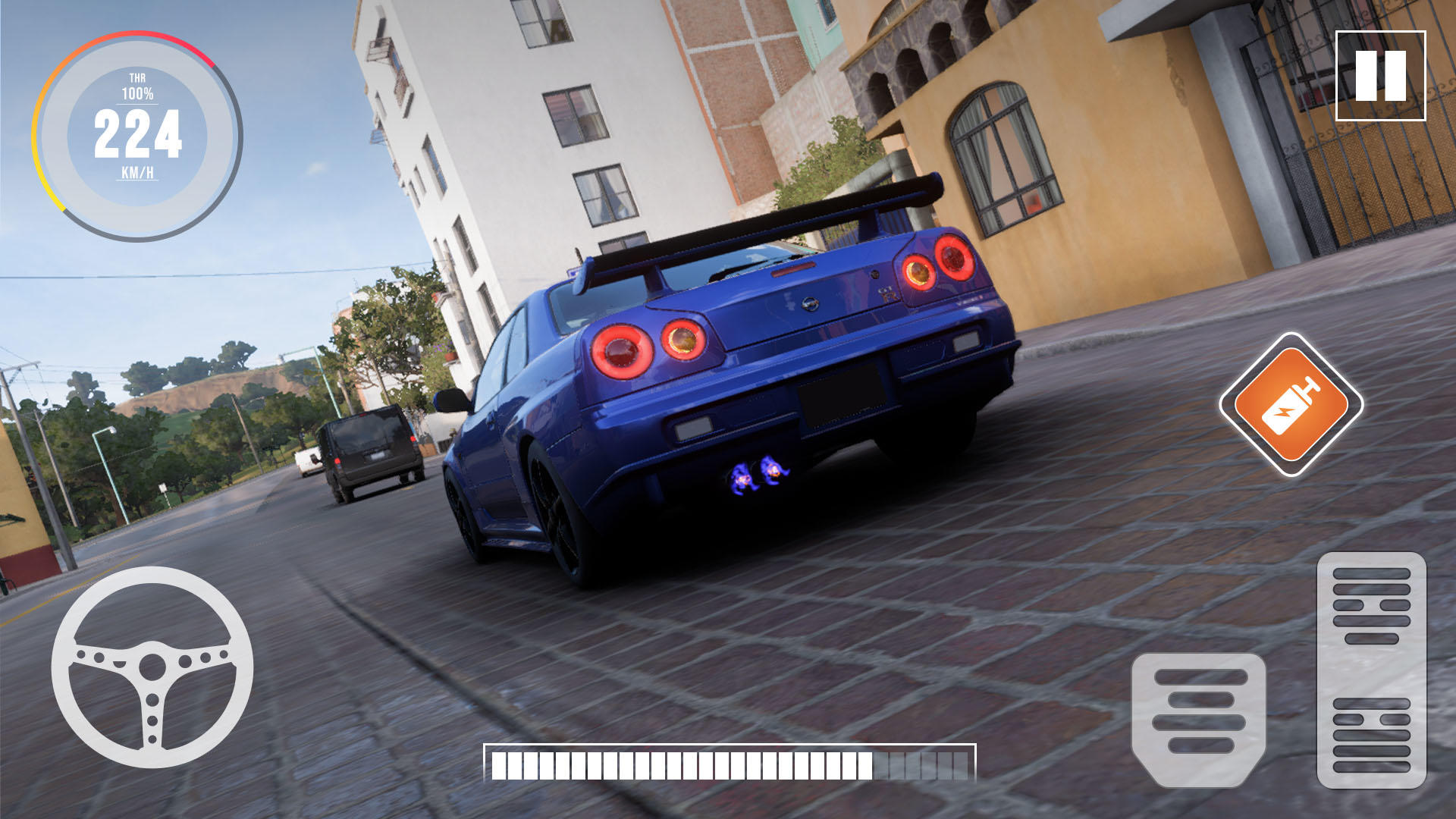 GTR Nissan Skyline: Drift Boss Game Screenshot